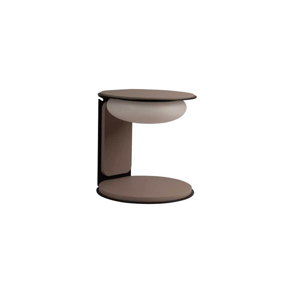 Lucide Design tafellampAlinda Ø 20cm taupe - 77591/15/41